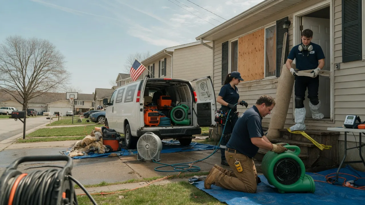 Water Damage Restoration in Spur, TX near me